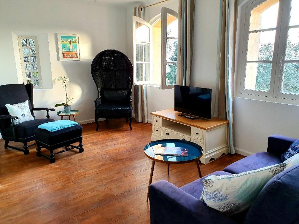 Apartment Picasso In Large Park With Heated Pool Chateauneuf-Grasse 外观 照片