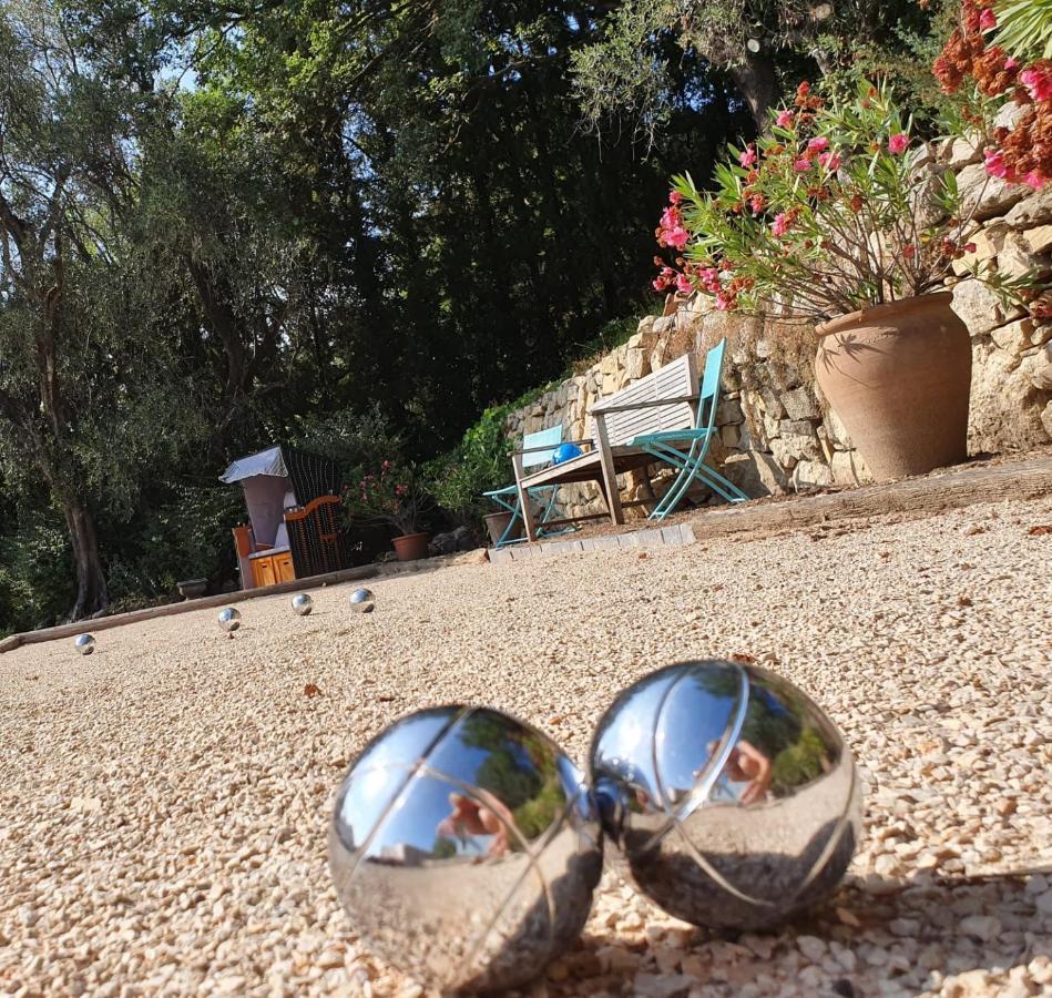 Apartment Picasso In Large Park With Heated Pool Chateauneuf-Grasse 外观 照片