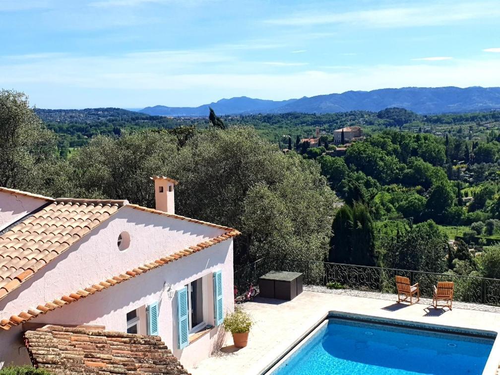 Apartment Picasso In Large Park With Heated Pool Chateauneuf-Grasse 外观 照片