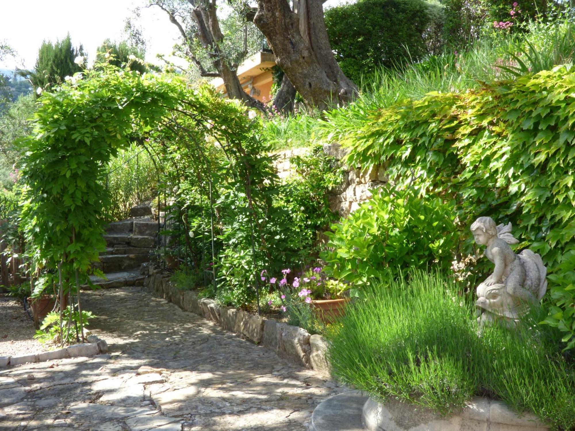 Apartment Picasso In Large Park With Heated Pool Chateauneuf-Grasse 外观 照片
